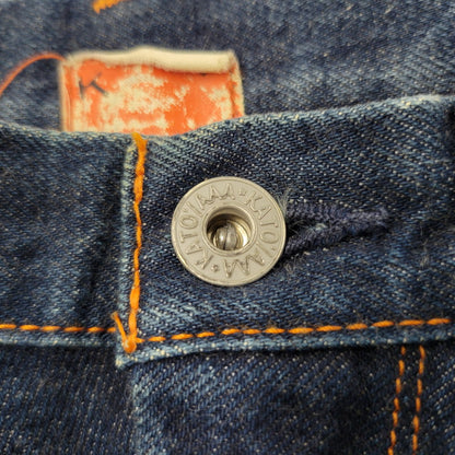 【中古品】【メンズ】 KPJ582 3D BANANA SILHOUETTE DENIM PANTS バナナ シルエット デニム パンツ ズボン ボトムス 156-260109-ya-03-izu サイズ：29 カラー：インディゴ 万代Net店