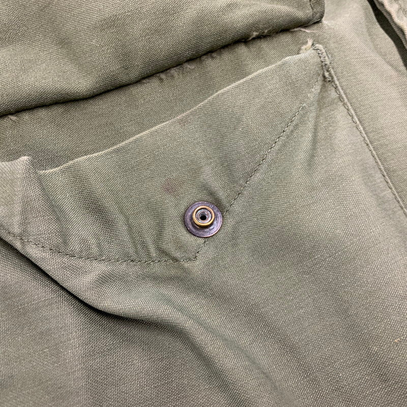 【現状渡し品】【メンズ】 U.S.ARMY ユーエスアーミー 8405-782-2935 67年製 ALPHA社製 アルファ社製 60S M-65 FIELD JACKET フィールド ジャケット アウター 146-250929-cs-01-izu サイズ：S カラー：オリーブ 万代Net店