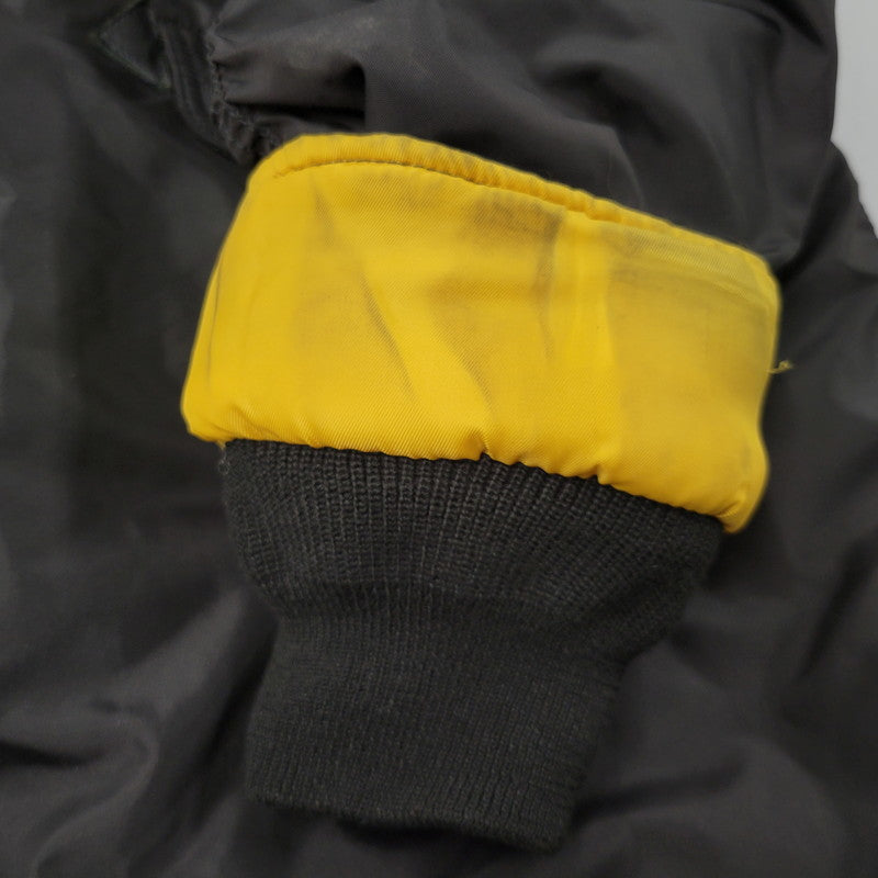 【中古品】 ALPHA INDUSTRIES アルファインダストリーズ 20603 NASA WAPPEN FLIGHT JACKET ナサ ワッペン フライト ジャケット アウター 145-250929-izu サイズ：L カラー：ブラック 万代Net店