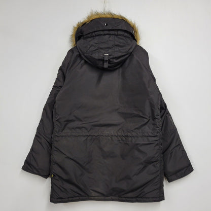 【中古品】 ALPHA INDUSTRIES アルファインダストリーズ 20603 NASA WAPPEN FLIGHT JACKET ナサ ワッペン フライト ジャケット アウター 145-250929-izu サイズ：L カラー：ブラック 万代Net店