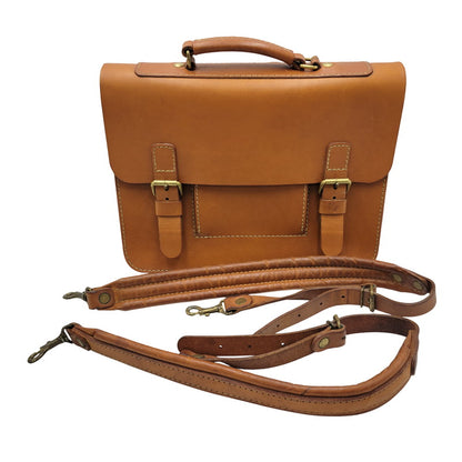 【中古品】【メンズ/レディース】 HERTZ ヘルツ HEAVY LEATHER BACKPACK ヘビー レザー バックパック 鞄 カバン 188-250929-cs-08-izu カラー：ブラウン 万代Net店