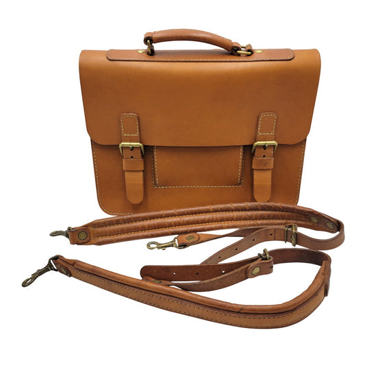 【中古品】【メンズ/レディース】 HERTZ ヘルツ HEAVY LEATHER BACKPACK ヘビー レザー バックパック 鞄 カバン 188-250929-cs-08-izu カラー：ブラウン 万代Net店