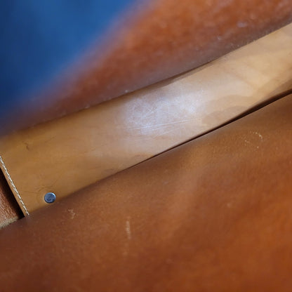 【中古品】【メンズ/レディース】 HERTZ ヘルツ HEAVY LEATHER BACKPACK ヘビー レザー バックパック 鞄 カバン 188-250929-cs-08-izu カラー：ブラウン 万代Net店