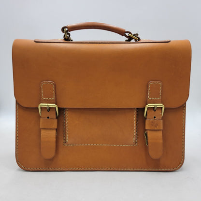 【中古品】【メンズ/レディース】 HERTZ ヘルツ HEAVY LEATHER BACKPACK ヘビー レザー バックパック 鞄 カバン 188-250929-cs-08-izu カラー：ブラウン 万代Net店