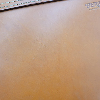 【中古品】【メンズ/レディース】 HERTZ ヘルツ HEAVY LEATHER BACKPACK ヘビー レザー バックパック 鞄 カバン 188-250929-cs-08-izu カラー：ブラウン 万代Net店