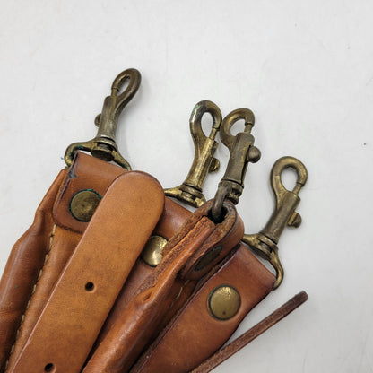 【中古品】【メンズ/レディース】 HERTZ ヘルツ HEAVY LEATHER BACKPACK ヘビー レザー バックパック 鞄 カバン 188-250929-cs-08-izu カラー：ブラウン 万代Net店