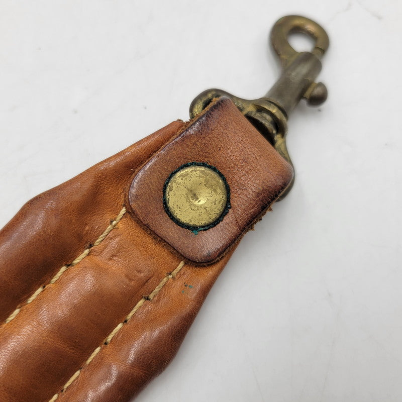 【中古品】【メンズ/レディース】 HERTZ ヘルツ HEAVY LEATHER BACKPACK ヘビー レザー バックパック 鞄 カバン 188-250929-cs-08-izu カラー：ブラウン 万代Net店