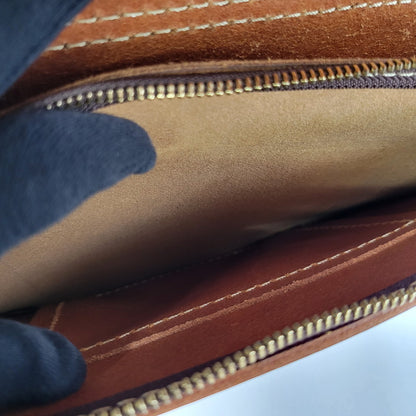 【中古品】【メンズ/レディース】 HERTZ ヘルツ HEAVY LEATHER BACKPACK ヘビー レザー バックパック 鞄 カバン 188-250929-cs-08-izu カラー：ブラウン 万代Net店