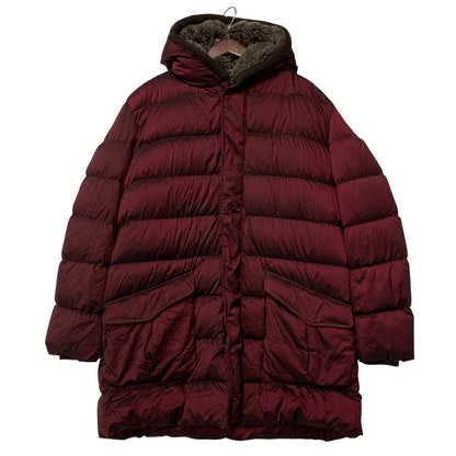 【中古品】【メンズ/レディース】 ARMANI COLLEZIONI アルマーニコレッツォーニ REAL DOWN COAT ダウンコート アウター 長袖 168-250928-rk-09-izu サイズ：52 カラー：ワインレッド 万代Net店