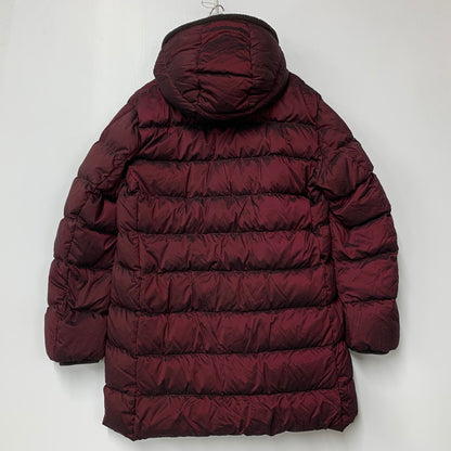 【中古品】【メンズ/レディース】 ARMANI COLLEZIONI アルマーニコレッツォーニ REAL DOWN COAT ダウンコート アウター 長袖 168-250928-rk-09-izu サイズ：52 カラー：ワインレッド 万代Net店