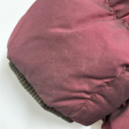 【中古品】【メンズ/レディース】 ARMANI COLLEZIONI アルマーニコレッツォーニ REAL DOWN COAT ダウンコート アウター 長袖 168-250928-rk-09-izu サイズ：52 カラー：ワインレッド 万代Net店