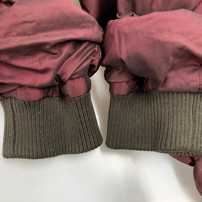 【中古品】【メンズ/レディース】 ARMANI COLLEZIONI アルマーニコレッツォーニ REAL DOWN COAT ダウンコート アウター 長袖 168-250928-rk-09-izu サイズ：52 カラー：ワインレッド 万代Net店