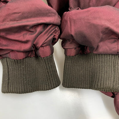 【中古品】【メンズ/レディース】 ARMANI COLLEZIONI アルマーニコレッツォーニ REAL DOWN COAT ダウンコート アウター 長袖 168-250928-rk-09-izu サイズ：52 カラー：ワインレッド 万代Net店