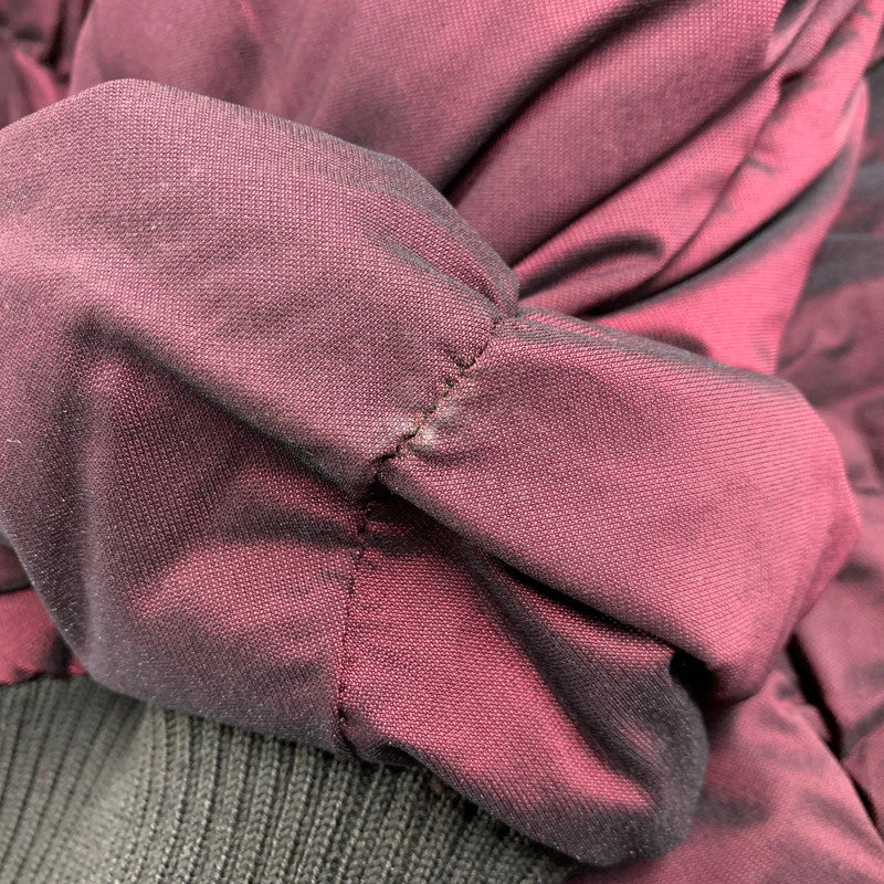 【中古品】【メンズ/レディース】 ARMANI COLLEZIONI アルマーニコレッツォーニ REAL DOWN COAT ダウンコート アウター 長袖 168-250928-rk-09-izu サイズ：52 カラー：ワインレッド 万代Net店