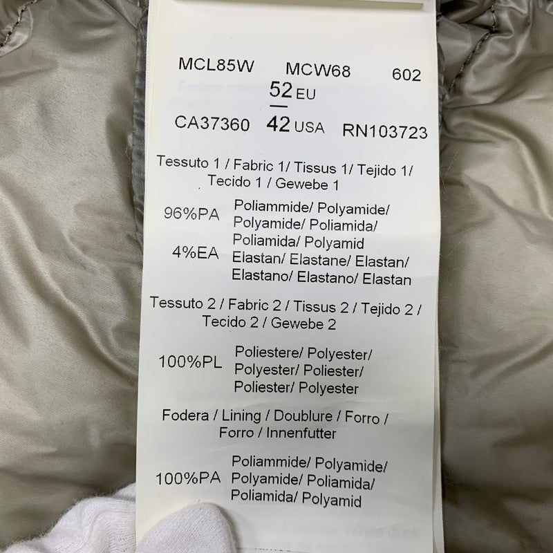 【中古品】【メンズ/レディース】 ARMANI COLLEZIONI アルマーニコレッツォーニ REAL DOWN COAT ダウンコート アウター 長袖 168-250928-rk-09-izu サイズ：52 カラー：ワインレッド 万代Net店