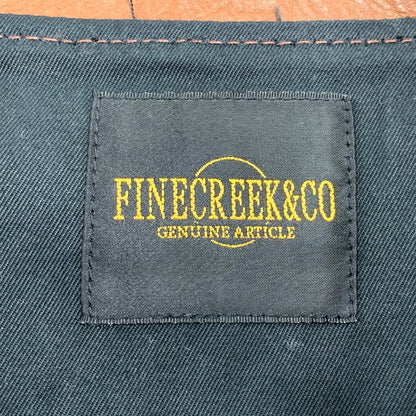 【中古品】【メンズ】 FINECREEK&CO ファインクリーク＆コー LOT ACJK044 JOSEPH JACKET ジョセフ ジャケット アウター 長袖 革 レザー 145-250928-rk-03-izu サイズ：42 カラー：ブラウン 万代Net店