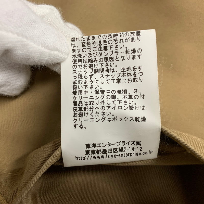 【中古品】【メンズ】 Buzz Rickson's バズリクソンズ BR13876 TALON ジッパー TYPE SEABEES JACKET シービーズ ジャケット アウター 長袖 145-250928-rk-10-izu サイズ：42 カラー：カーキ 万代Net店