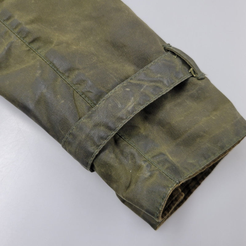 【中古品】【メンズ】 OLD BARBOUR オールドバブアー A600 OILED COTTON TRENCH COAT オイルド コットン トレンチコート アウター 144-250928-as-01-izu サイズ：C38/97CM カラー：オリーブ 万代Net店