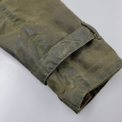 【中古品】【メンズ】 OLD BARBOUR オールドバブアー A600 OILED COTTON TRENCH COAT オイルド コットン トレンチコート アウター 144-250928-as-01-izu サイズ：C38/97CM カラー：オリーブ 万代Net店
