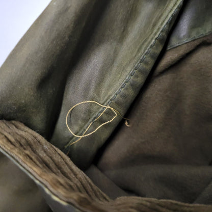 【中古品】【メンズ】 OLD BARBOUR オールドバブアー A600 OILED COTTON TRENCH COAT オイルド コットン トレンチコート アウター 144-250928-as-01-izu サイズ：C38/97CM カラー：オリーブ 万代Net店