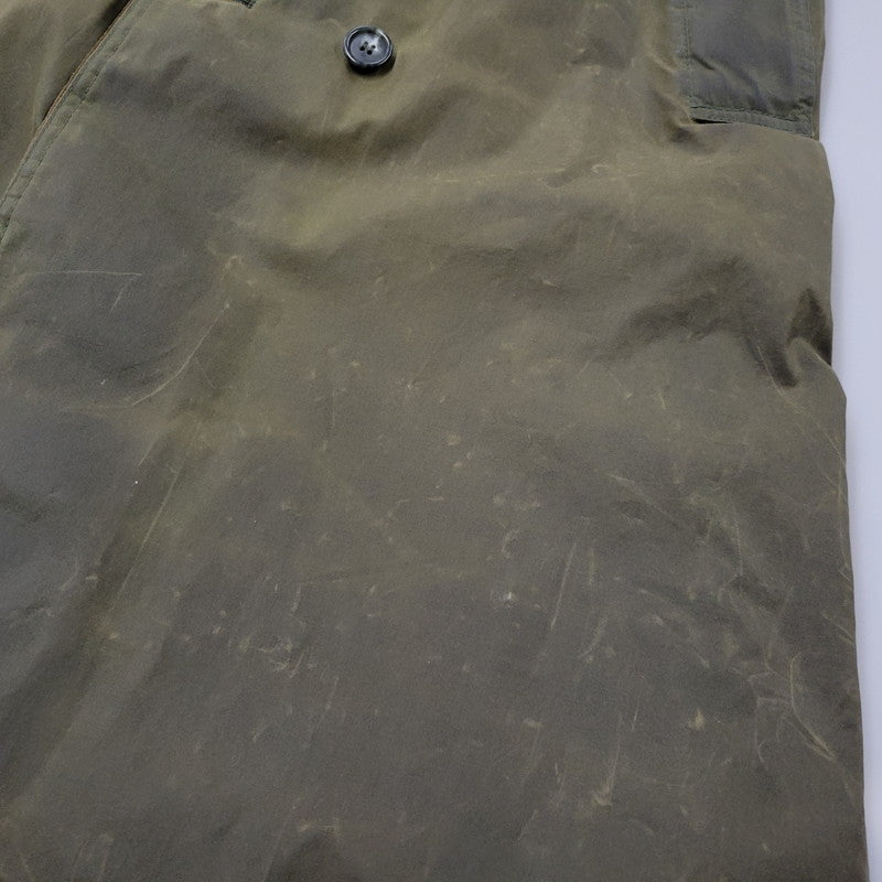 【中古品】【メンズ】 OLD BARBOUR オールドバブアー A600 OILED COTTON TRENCH COAT オイルド コットン トレンチコート アウター 144-250928-as-01-izu サイズ：C38/97CM カラー：オリーブ 万代Net店