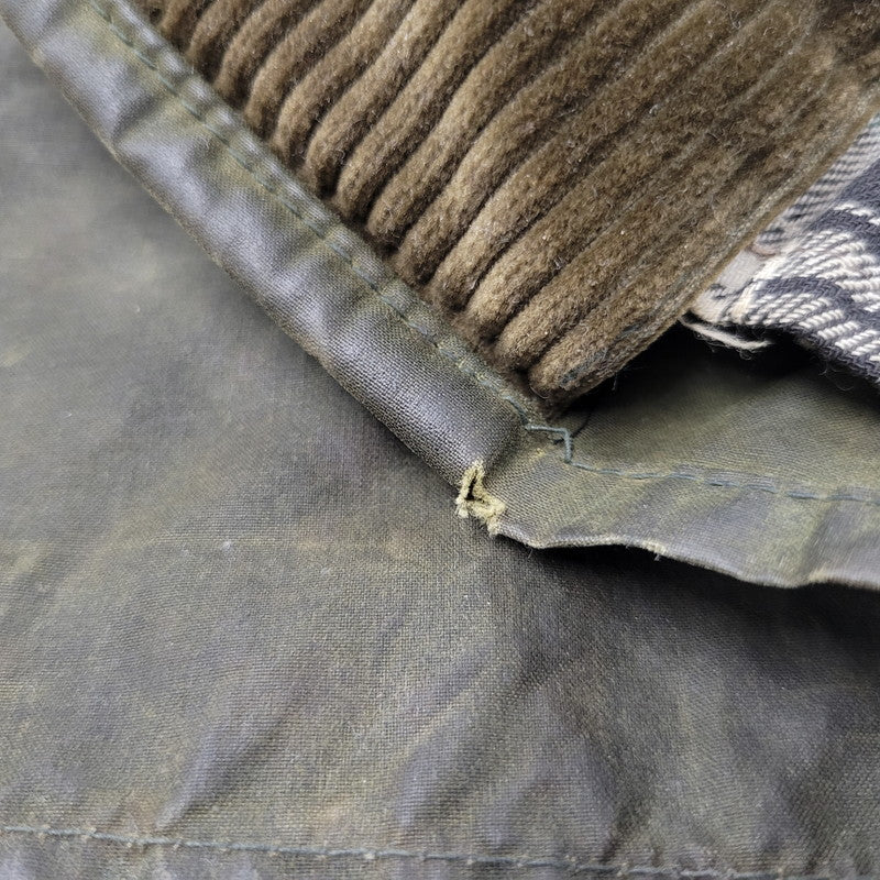 【中古品】【メンズ】 OLD BARBOUR オールドバブアー A600 OILED COTTON TRENCH COAT オイルド コットン トレンチコート アウター 144-250928-as-01-izu サイズ：C38/97CM カラー：オリーブ 万代Net店