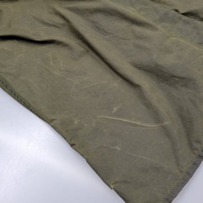【中古品】【メンズ】 OLD BARBOUR オールドバブアー A600 OILED COTTON TRENCH COAT オイルド コットン トレンチコート アウター 144-250928-as-01-izu サイズ：C38/97CM カラー：オリーブ 万代Net店