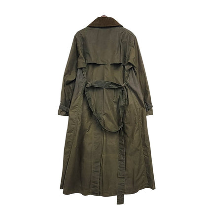 【中古品】【メンズ】 OLD BARBOUR オールドバブアー A600 OILED COTTON TRENCH COAT オイルド コットン トレンチコート アウター 144-250928-as-01-izu サイズ：C38/97CM カラー：オリーブ 万代Net店