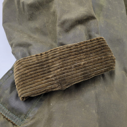 【中古品】【メンズ】 OLD BARBOUR オールドバブアー A600 OILED COTTON TRENCH COAT オイルド コットン トレンチコート アウター 144-250928-as-01-izu サイズ：C38/97CM カラー：オリーブ 万代Net店