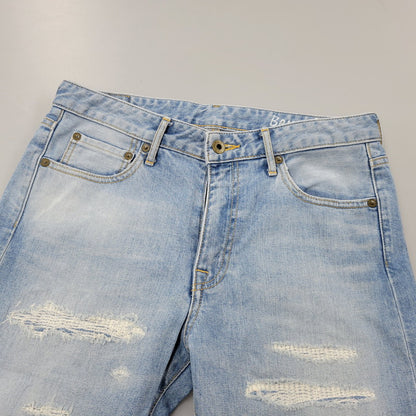 【中古品】【メンズ】 JAPAN BLUE JEANS ジャパンブルージーンズ 0023013 USED DENIM PANTS ユーズド デニム パンツ ボトムス ズボン 156-260110-cs-01-izu サイズ：不明 カラー：ライトインディゴ 万代Net店