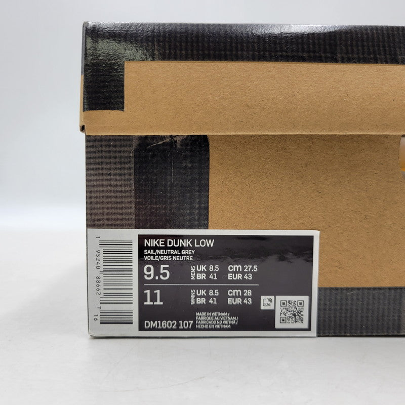 【中古美品】【メンズ】 NIKE ナイキ × OFF-WHITE オフホワイト M1602-107 DUNK LOW ダンク ロウ 1 OF 50 48 スニーカー シューズ 靴 160-250930-ya-06-izu サイズ：27.5cm カラー：SAIL/NEUTRAL GREY 万代Net店