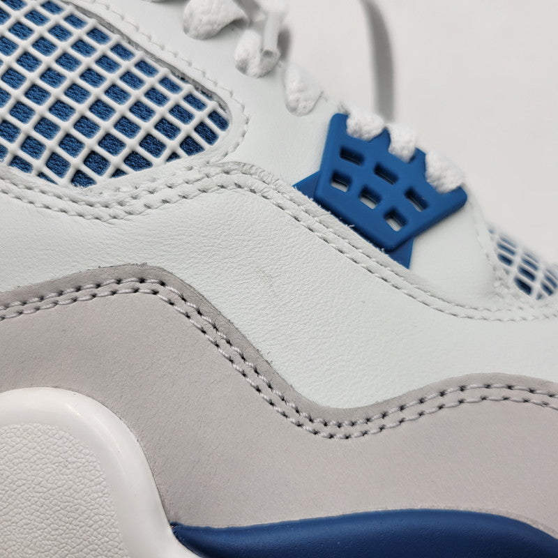 【中古美品】【メンズ】 NIKE ナイキ FV5029-141 AIR JORDAN エア ジョーダン 4 RETRO レトロ スニーカーシューズ 靴 160-250930-ya-02-izu サイズ：27.5cm カラー：OFF WHITE/MILITARY BLUE 万代Net店