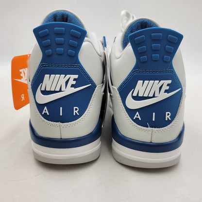 【中古美品】【メンズ】 NIKE ナイキ FV5029-141 AIR JORDAN エア ジョーダン 4 RETRO レトロ スニーカーシューズ 靴 160-250930-ya-02-izu サイズ：27.5cm カラー：OFF WHITE/MILITARY BLUE 万代Net店