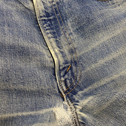 【現状渡し品】【メンズ】 Levi's リーバイス ビッグE 刻印16 不均等V バックポケットチェーンステッチ 66後期 TALON ジッパー 70S DENIM PANTS デニム パンツ ボトムス ズボン 157-251002-cs-07-izu サイズ：不明 カラー：ライトインディゴ 万代Net店