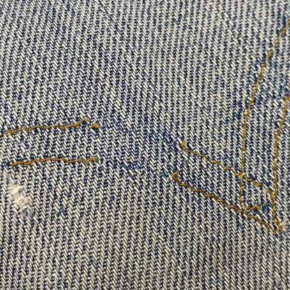 【現状渡し品】【メンズ】 Levi's リーバイス ビッグE 刻印16 不均等V バックポケットチェーンステッチ 66後期 TALON ジッパー 70S DENIM PANTS デニム パンツ ボトムス ズボン 157-251002-cs-07-izu サイズ：不明 カラー：ライトインディゴ 万代Net店