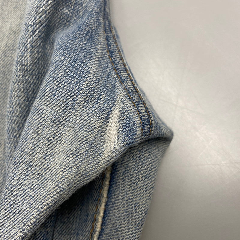 【現状渡し品】【メンズ】 Levi's リーバイス ビッグE 刻印16 不均等V バックポケットチェーンステッチ 66後期 TALON ジッパー 70S DENIM PANTS デニム パンツ ボトムス ズボン 157-251002-cs-07-izu サイズ：不明 カラー：ライトインディゴ 万代Net店