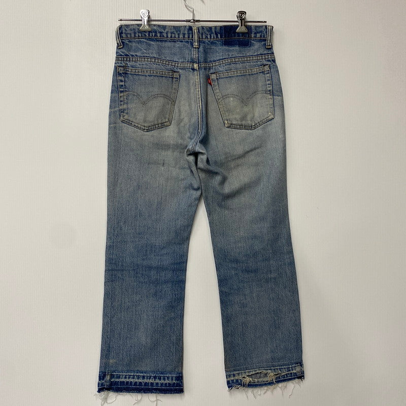 【現状渡し品】【メンズ】 Levi's リーバイス ビッグE 刻印16 不均等V バックポケットチェーンステッチ 66後期 TALON ジッパー 70S DENIM PANTS デニム パンツ ボトムス ズボン 157-251002-cs-07-izu サイズ：不明 カラー：ライトインディゴ 万代Net店