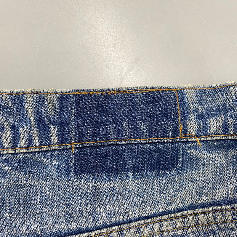 【現状渡し品】【メンズ】 Levi's リーバイス ビッグE 刻印16 不均等V バックポケットチェーンステッチ 66後期 TALON ジッパー 70S DENIM PANTS デニム パンツ ボトムス ズボン 157-251002-cs-07-izu サイズ：不明 カラー：ライトインディゴ 万代Net店