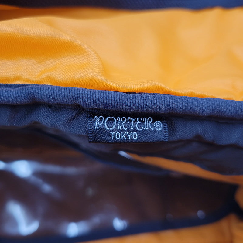 【中古品】【メンズ/レディース】 PORTER ポーター TANKER タンカー 2WAY DUFFLE BAG ツーウェイ ダッフル バッグ 鞄 カバン 188-250929-cs-07-izu カラー：ブラック 万代Net店