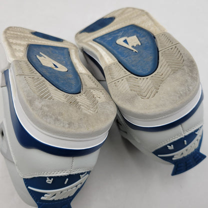 【中古品】【メンズ】 NIKE ナイキ FV5029-141 AIR JORDAN エア ジョーダン 4 RETRO レトロ スニーカー シューズ 靴 160-250930-ya-01-izu サイズ：27.5cm カラー：OFF WHITE/MILITARY BLUE 万代Net店