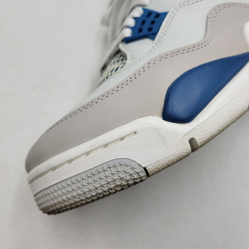 【中古品】【メンズ】 NIKE ナイキ FV5029-141 AIR JORDAN エア ジョーダン 4 RETRO レトロ スニーカー シューズ 靴 160-250930-ya-01-izu サイズ：27.5cm カラー：OFF WHITE/MILITARY BLUE 万代Net店