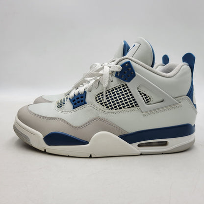 【中古品】【メンズ】 NIKE ナイキ FV5029-141 AIR JORDAN エア ジョーダン 4 RETRO レトロ スニーカー シューズ 靴 160-250930-ya-01-izu サイズ：27.5cm カラー：OFF WHITE/MILITARY BLUE 万代Net店