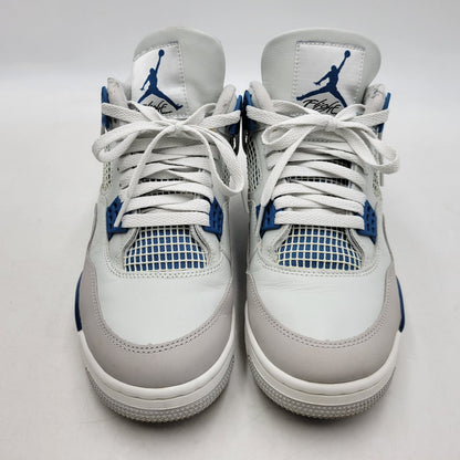 【中古品】【メンズ】 NIKE ナイキ FV5029-141 AIR JORDAN エア ジョーダン 4 RETRO レトロ スニーカー シューズ 靴 160-250930-ya-01-izu サイズ：27.5cm カラー：OFF WHITE/MILITARY BLUE 万代Net店