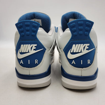 【中古品】【メンズ】 NIKE ナイキ FV5029-141 AIR JORDAN エア ジョーダン 4 RETRO レトロ スニーカー シューズ 靴 160-250930-ya-01-izu サイズ：27.5cm カラー：OFF WHITE/MILITARY BLUE 万代Net店