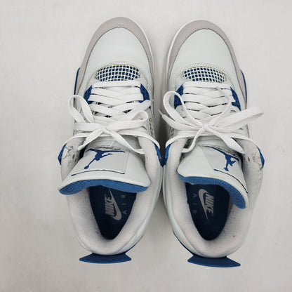 【中古品】【メンズ】 NIKE ナイキ FV5029-141 AIR JORDAN エア ジョーダン 4 RETRO レトロ スニーカー シューズ 靴 160-250930-ya-01-izu サイズ：27.5cm カラー：OFF WHITE/MILITARY BLUE 万代Net店