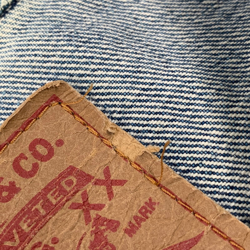 【中古品】【メンズ/レディース】 Levi's リーバイス 71557-0214 92年製 日本製 BIG-E 刻印J30 3RD TYPE 90S 71557 DENIM JACKET デニム ジャケット アウター 長袖 146-251001-rk-07-izu サイズ：38 カラー：インディゴ 万代Net店