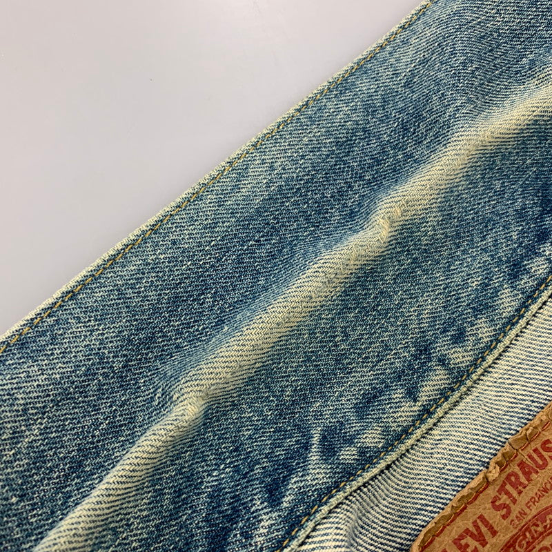 【中古品】【メンズ/レディース】 Levi's リーバイス 71557-0214 92年製 日本製 BIG-E 刻印J30 3RD TYPE 90S 71557 DENIM JACKET デニム ジャケット アウター 長袖 146-251001-rk-07-izu サイズ：38 カラー：インディゴ 万代Net店