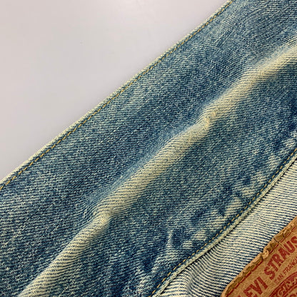 【中古品】【メンズ/レディース】 Levi's リーバイス 71557-0214 92年製 日本製 BIG-E 刻印J30 3RD TYPE 90S 71557 DENIM JACKET デニム ジャケット アウター 長袖 146-251001-rk-07-izu サイズ：38 カラー：インディゴ 万代Net店