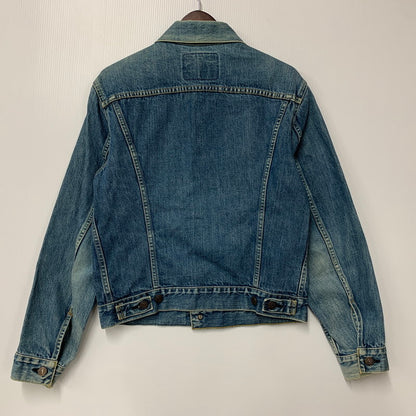 【中古品】【メンズ/レディース】 Levi's リーバイス 71557-0214 92年製 日本製 BIG-E 刻印J30 3RD TYPE 90S 71557 DENIM JACKET デニム ジャケット アウター 長袖 146-251001-rk-07-izu サイズ：38 カラー：インディゴ 万代Net店