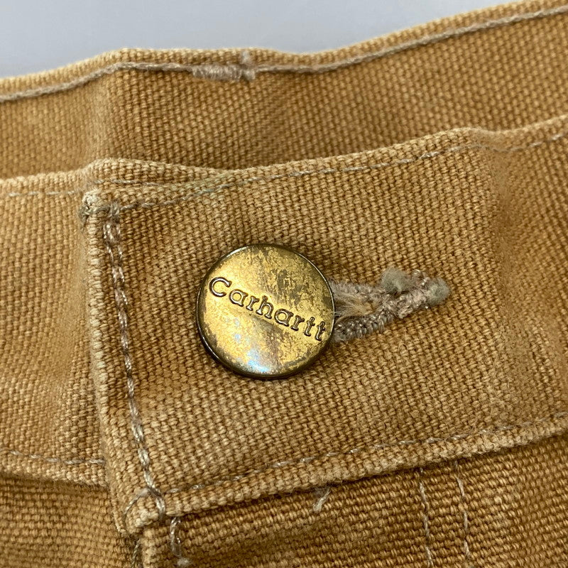 【中古品】【メンズ】 Carhartt カーハート B01BRN 2010年製 メキシコ製 DOUBLE KNEE PAINTER PANTS ダブル ニー ペインター パンツ ボトムス ズボン 157-251002-cs-08-izu サイズ：34×30 カラー：ブラウン 万代Net店